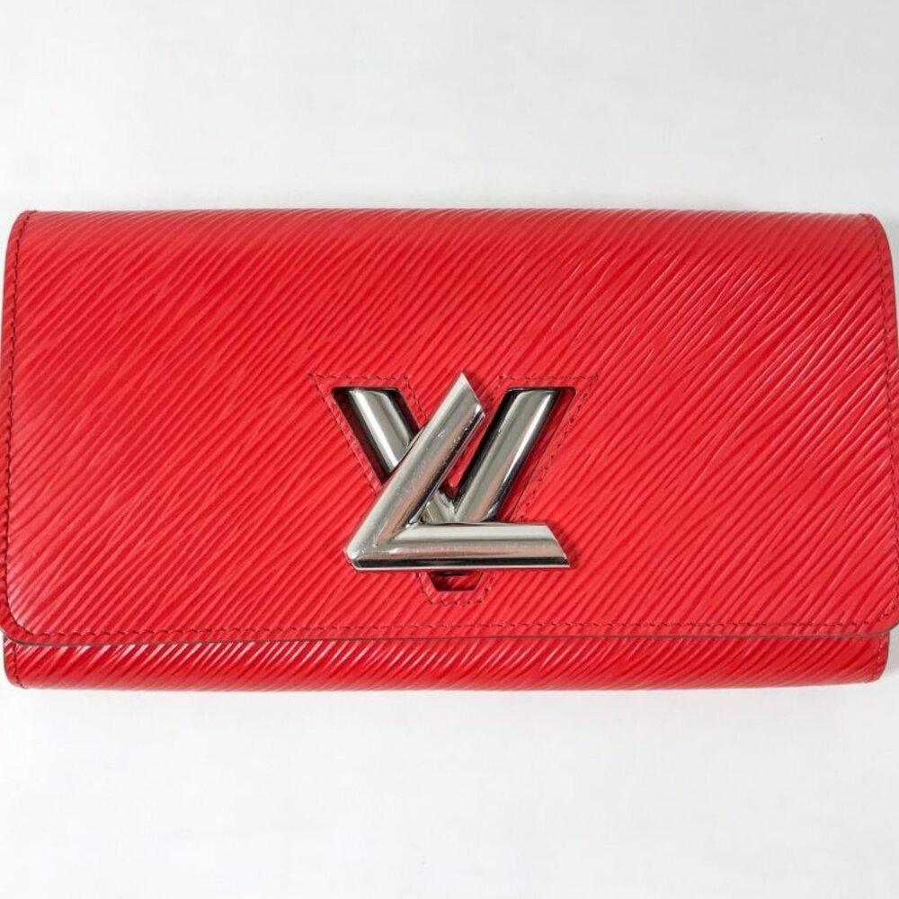 AUTHENTIC Louis Vuitton Twist wallet RED Excellent used